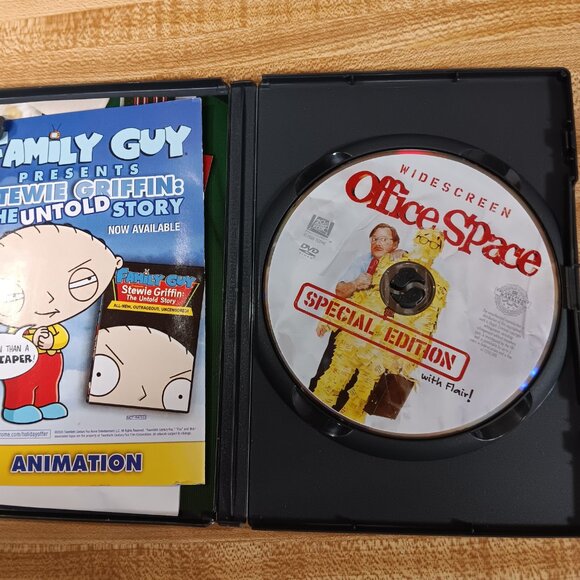 Office Space 1999 DVD (Widescreen Edition) w/ Inserts Mike Judge Stephen Root VG - Picture 5 of 7